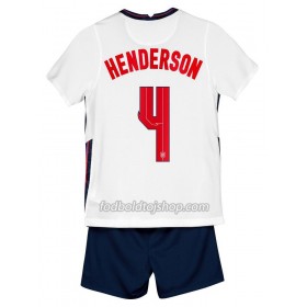 England Henderson 4 Børn Hjemme Fodboldsæt Euro 2020 S/S (+ Korte bukser)